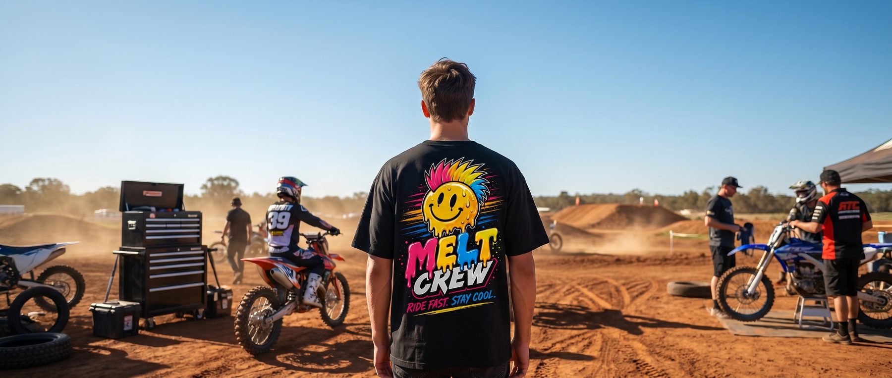 Shop the Men's collection — moto graphic tees